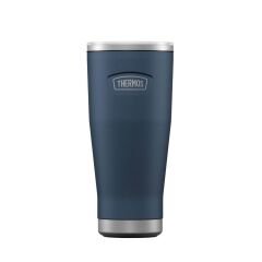 Thermos Icon IS115 0,53L Slide Lock Mug wStraw Pipetli Termos - Navy
