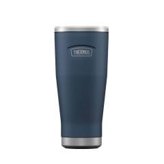 Thermos Icon IS115 0,53L Slide Lock Mug wStraw Pipetli Termos - Navy