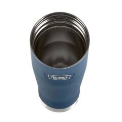 Thermos Icon IS115 0,53L Slide Lock Mug wStraw Pipetli Termos - Navy