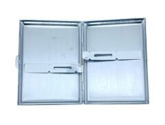 Angelo Dama Desen Sigara Tabakası - Mat Krom