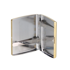 Jean Claude Altın Rengi Metal Sigara Tabakası - 600914