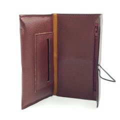 Suni Deri Kese / Bordo