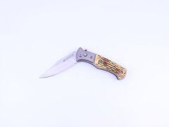 Mini Sustalı Cep Çakısı Kemik Kabze