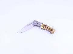 Mini Sustalı Cep Çakısı Kemik Kabze