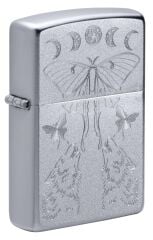 Zippo Butterfly And Wolf Design Çakmak