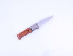 Mini Sust*lı Cep Çakısı Ahşap Kabze