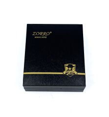 Zorro Ultimate Justice Antik Bronz Ejderha Kabartmalı Benzinli Muhtar Çakmağı - Özel Hediyelik Kutulu