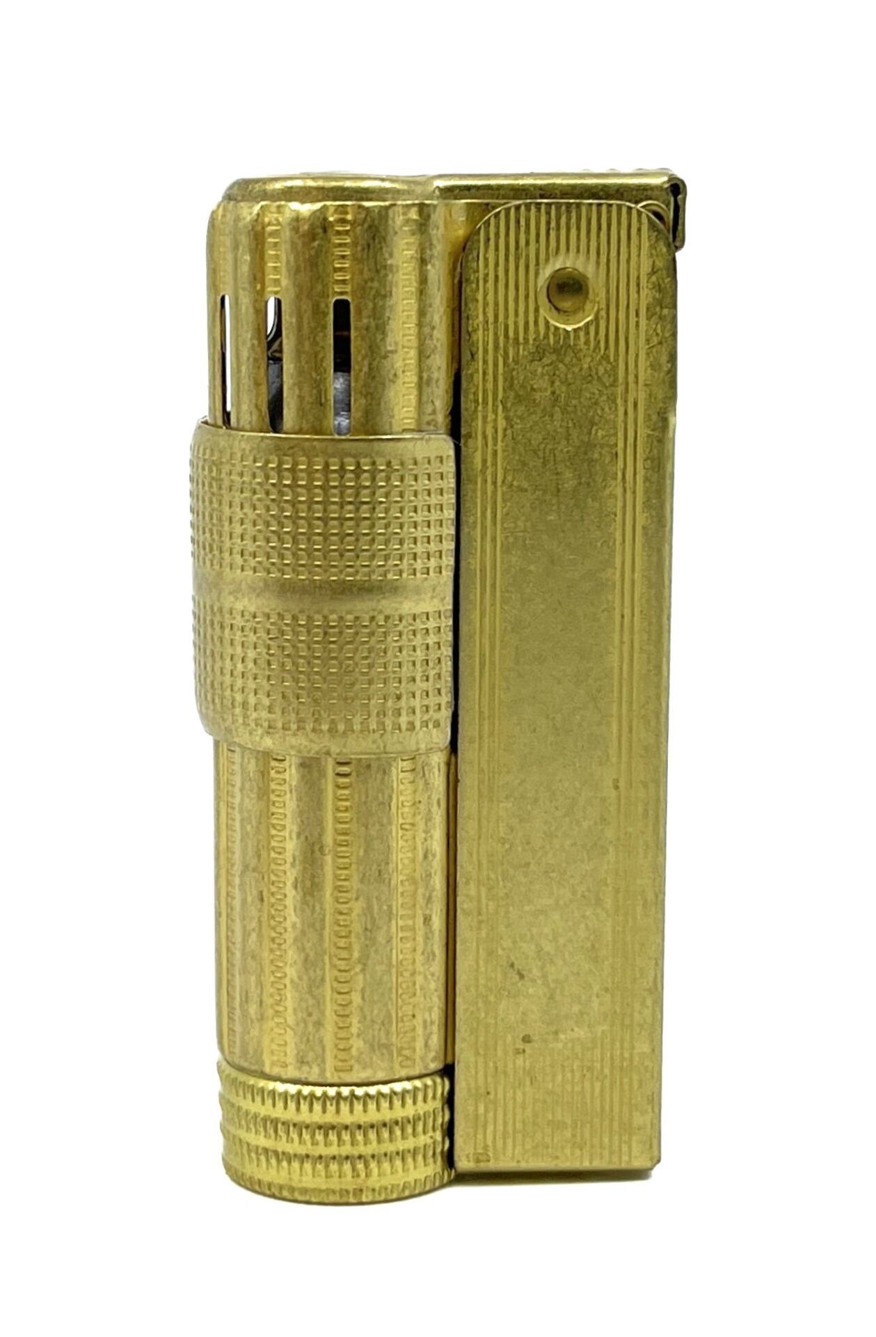 Imco Triplex Super 6700 Avusturya Muhtar Çakmağı - Altın Renk Nostaljik Benzinli Çakmak