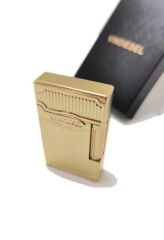 Vindiesel Soft Flame Çakmak Metalik Sarı Çizgili Kabartma Dizayn