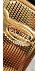 Vindiesel Soft Flame Çakmak Metalik Sarı Çizgili Kabartma Dizayn