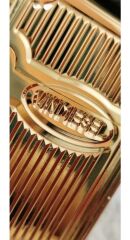 Vindiesel Soft Flame Çakmak Metalik Sarı Çizgili Kabartma Dizayn