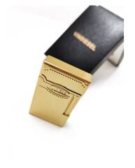 Vindiesel Soft Flame Çakmak Metalik Sarı Çizgili Kabartma Dizayn