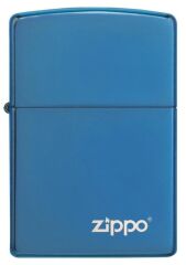 Zippo High Polish Blue Logo Çakmak