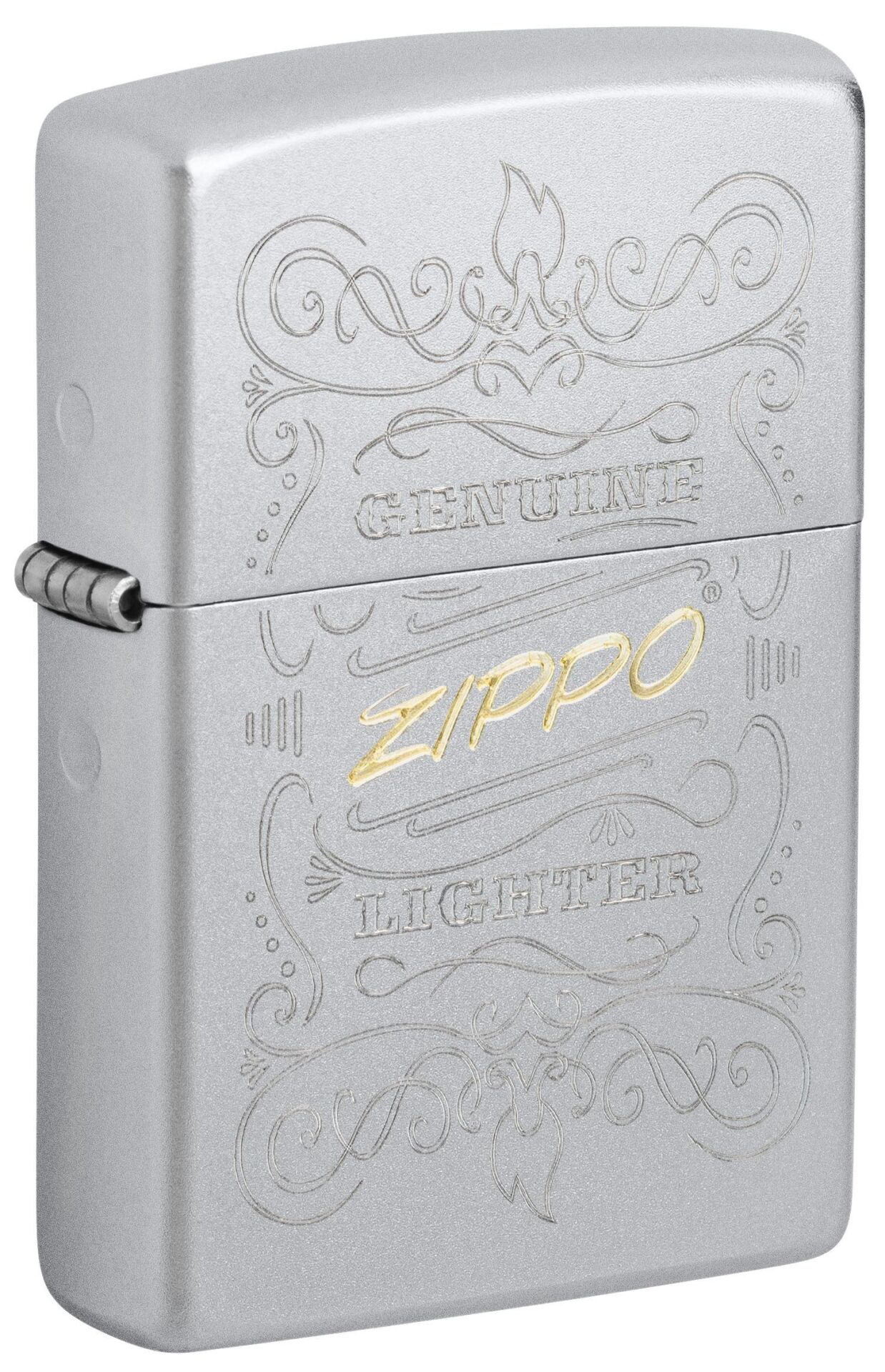 Zippo Logo Dizayn Satin Çakmak