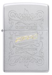 Zippo Logo Dizayn Satin Çakmak