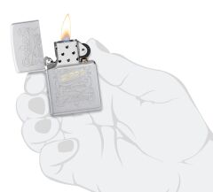Zippo Logo Dizayn Satin Çakmak