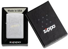 Zippo Logo Dizayn Satin Çakmak