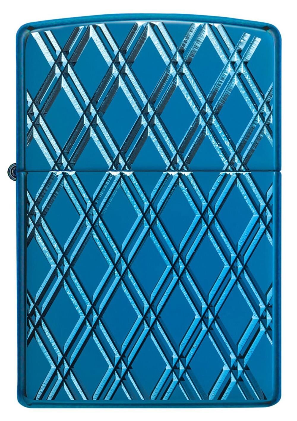 Zippo Blue Diamonds Design Armor Case Çakmak