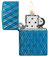 Zippo Blue Diamonds Design Armor Case Çakmak