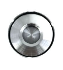 Paslanmaz Çelik Kapaklı Küllük, Ofis ve Ev Tipi Rüzgara Dayanıklı Metal Kül Tablası, 10 cm