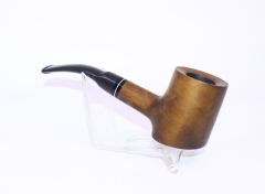 Pipsan Poker Siyah Bilezik 9mm Filtreli Çift Ağızlıklı Pipo - Yeşil