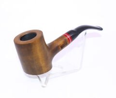 Pipsan Poker Kırmızı Bilezik 9mm Filtreli Çift Ağızlıklı Pipo - Yeşil