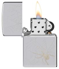 Zippo Spider And Web Dizayn Çakmak