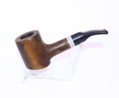 Pipsan Poker Beyaz Bilezik 9mm Filtreli Çift Ağızlıklı Pipo - Yeşil