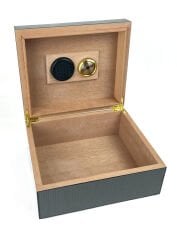Humidor/Puro Saklama Kutusu - Karbon Fiber Desen