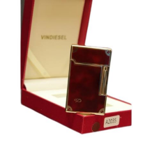 Vindiesel Bordo Renk Soft Flame Çakmak Logolu