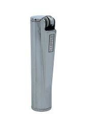 Clipper Metal Benzinli Çakmak - Parlak Gümüş (Parlak Krom) Özel Metal Kutulu
