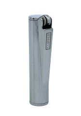 Clipper Metal Benzinli Çakmak - Parlak Gümüş (Parlak Krom) Özel Metal Kutulu