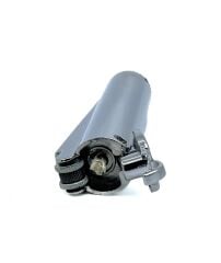 Clipper Metal Benzinli Çakmak - Parlak Gümüş (Parlak Krom) Özel Metal Kutulu