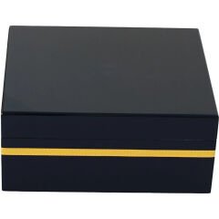 Humidor / Puro Saklama Kutusu - Siyah