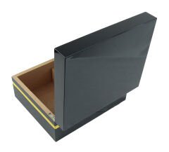 Humidor / Puro Saklama Kutusu - Siyah
