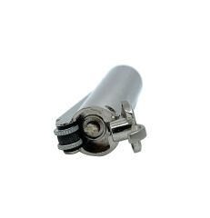 Clipper Metal Benzinli Çakmak - Mat Gümüş (Mat Krom) Özel Metal Kutulu