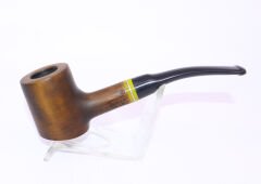 Pipsan Poker Sarı Bilezik 9mm Filtreli Çift Ağızlıklı Pipo - Yeşil