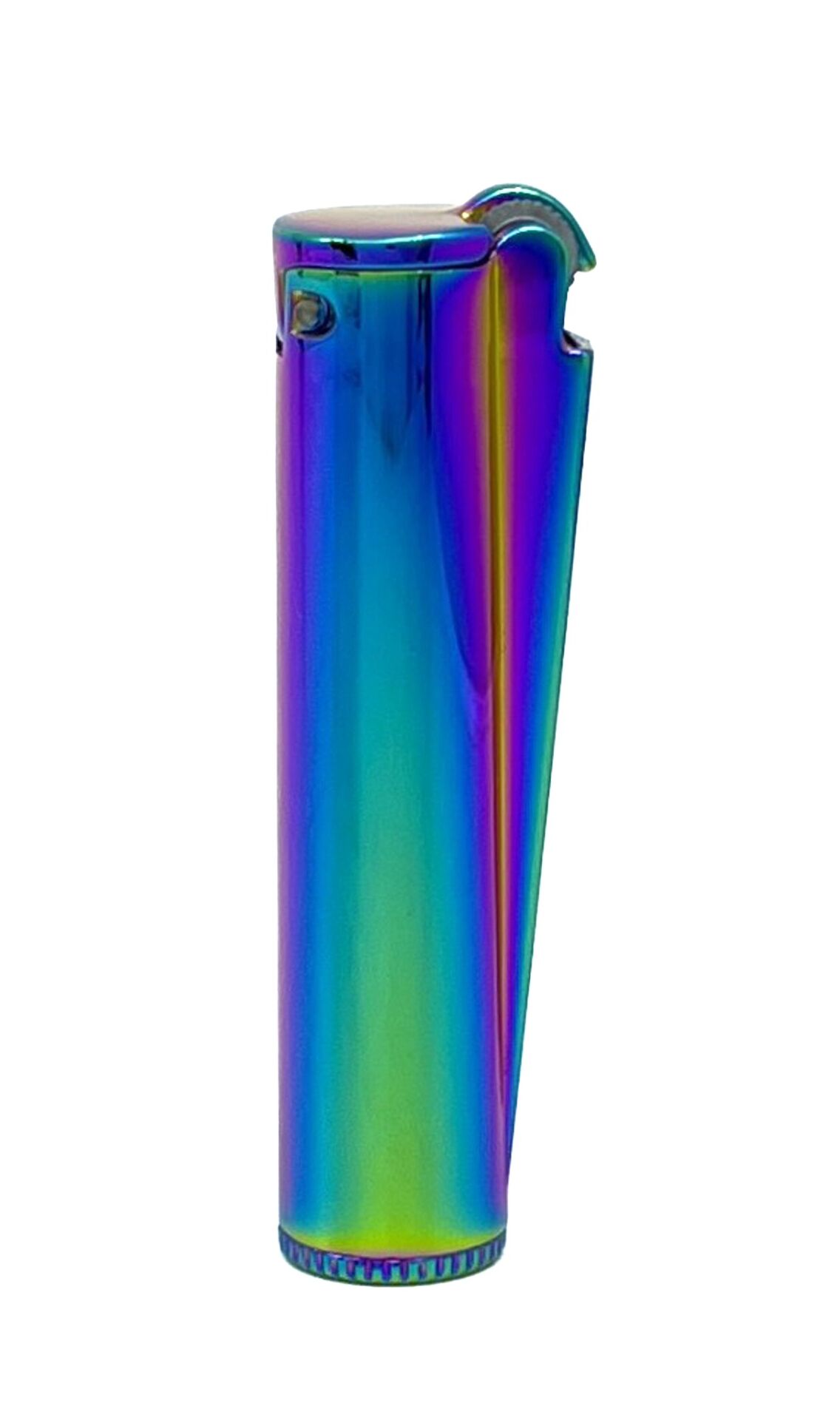 Clipper Metal Benzinli Çakmak - ICY Rainbow (Özel Metal Kutulu)