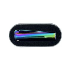 Clipper Metal Benzinli Çakmak - ICY Rainbow (Özel Metal Kutulu)