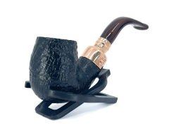 Peterson Christmas 2024 Copper Spigot Sandblasted X220 9mm. Filtreli Akrilik Saplı Pipo
