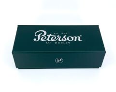Peterson Christmas 2024 Copper Spigot Sandblasted X220 9mm. Filtreli Akrilik Saplı Pipo