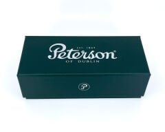 Peterson Christmas 2024 Copper Spigot Sandblasted X220 9mm. Filtreli Akrilik Saplı Pipo