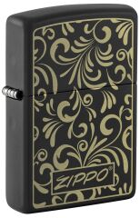 Zippo Golden Floral Design Çakmak