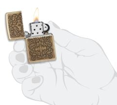 Zippo Tattoo Dizayn Çakmak