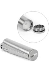Clipper Metal Benzinli Çakmak - Siyah (Özel Metal Kutulu)