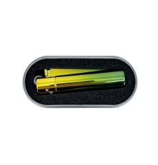 Clipper Metal Çakmak - Yeşil-Sarı Degrade Özel Seri Çakmak (Hediye Kutulu)