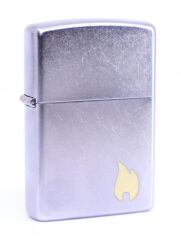 Zippo Flame Street Chrome Dizayn Çakmak