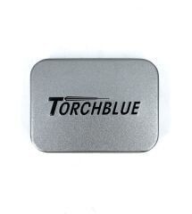 Torchblue Rüzgarda Sönmeyen Mavi Jet Alevli Çakmak - İridyum Renkli (Özel Kutulu)
