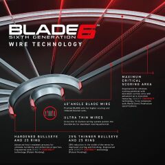 Winmau Blade 6 Dartboard Dart Hedef Tahtası