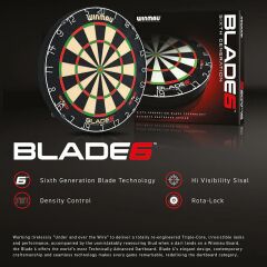 Winmau Blade 6 Dartboard Dart Hedef Tahtası